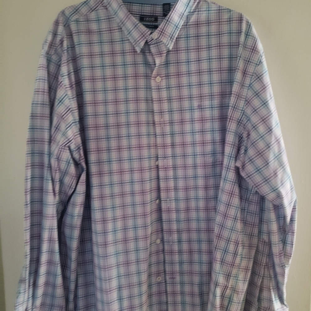 Izod mens casual button shirt